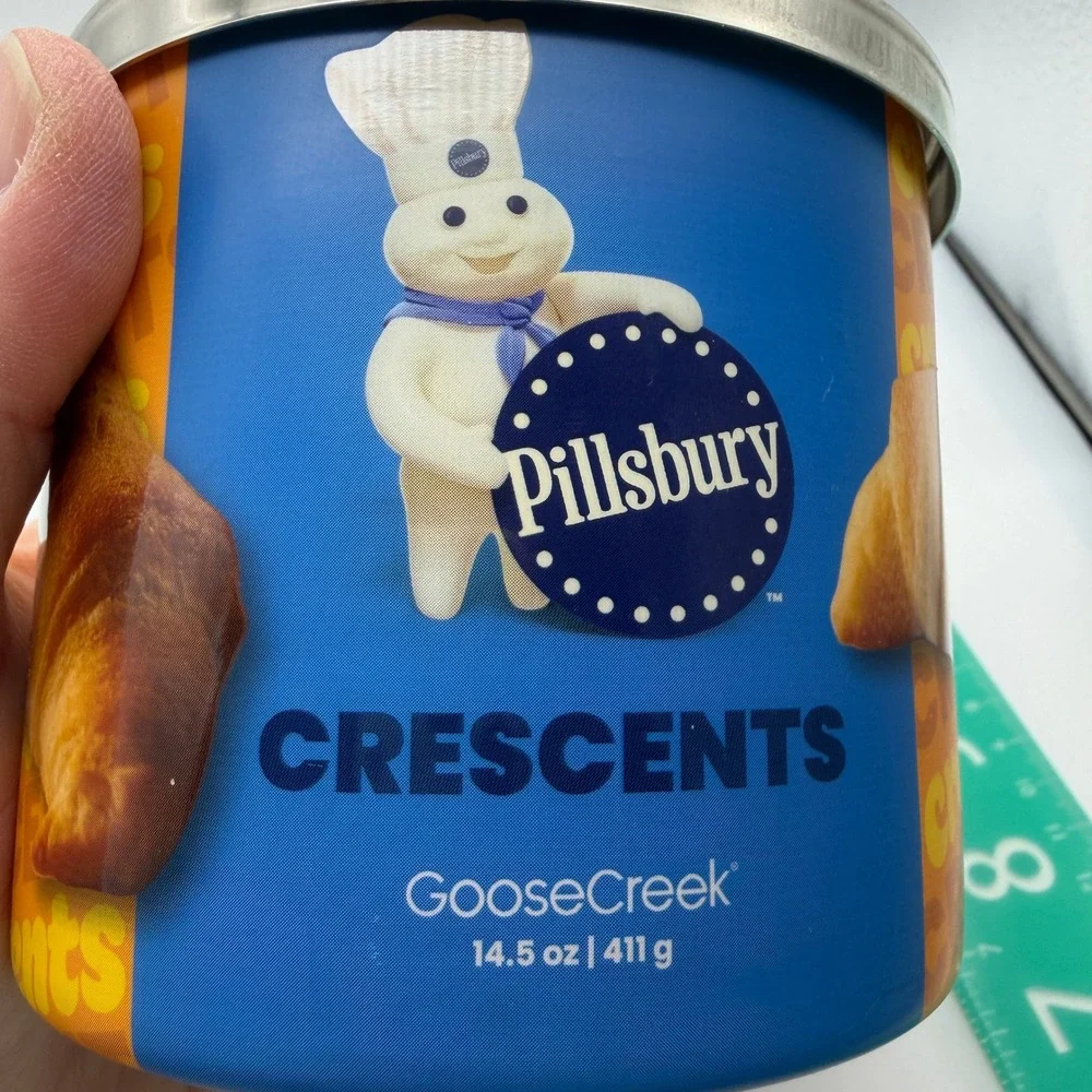 Goose Creek Pillsbury Crescents 3 Wick Scented Candle 14.5 oz Doughboy